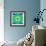 Mandala, Colourful, 'Green Me Up'-Alaya Gadeh-Framed Photographic Print displayed on a wall