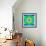 Mandala, Colourful, 'Green Me Up'-Alaya Gadeh-Framed Photographic Print displayed on a wall