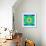 Mandala, Colourful, 'Green Me Up'-Alaya Gadeh-Framed Photographic Print displayed on a wall