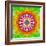 Mandala, Colourful, 'Happy Happy Happy of Mandala'-Alaya Gadeh-Framed Photographic Print
