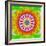 Mandala, Colourful, 'Happy Happy Happy of Mandala'-Alaya Gadeh-Framed Photographic Print