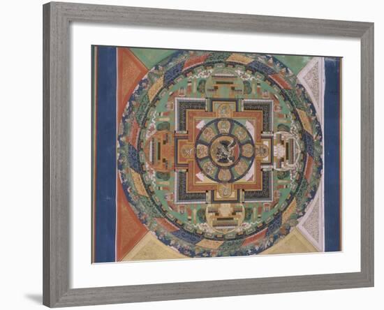 Mandala de Mahâvajrabhairava-null-Framed Giclee Print