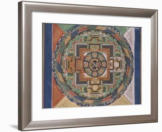 Mandala de Mahâvajrabhairava-null-Framed Giclee Print