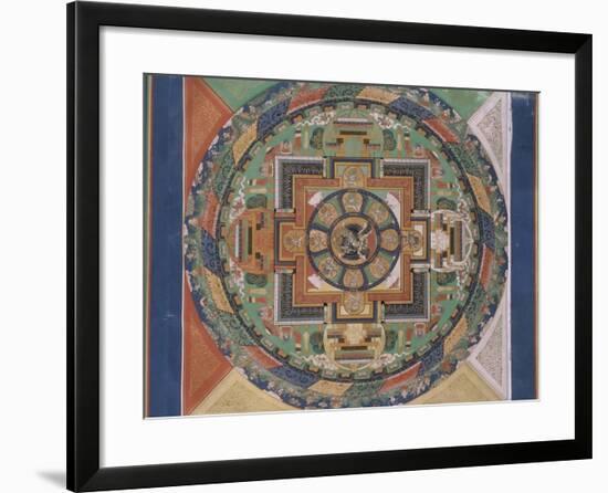 Mandala de Mahâvajrabhairava-null-Framed Giclee Print