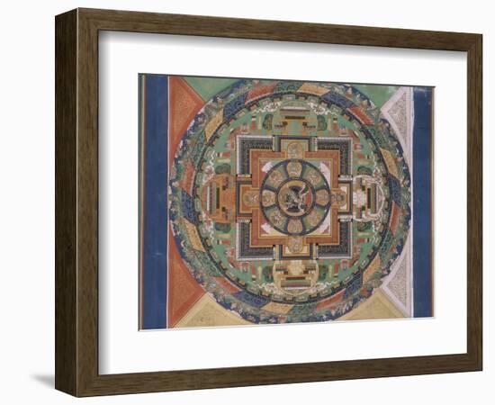 Mandala de Mahâvajrabhairava-null-Framed Giclee Print