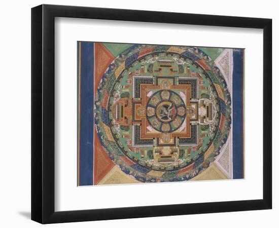 Mandala de Mahâvajrabhairava-null-Framed Giclee Print