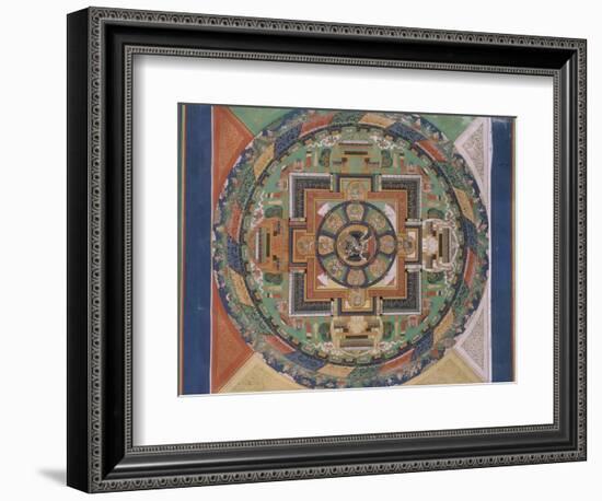 Mandala de Mahâvajrabhairava-null-Framed Giclee Print