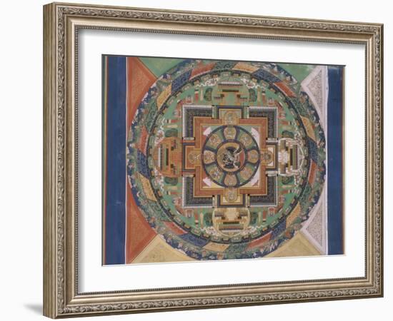 Mandala de Mahâvajrabhairava-null-Framed Giclee Print