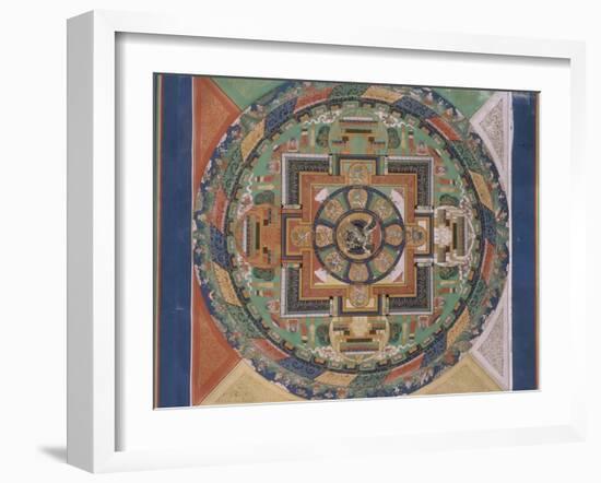 Mandala de Mahâvajrabhairava-null-Framed Giclee Print