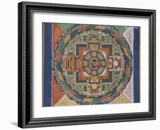 Mandala de Mahâvajrabhairava-null-Framed Giclee Print