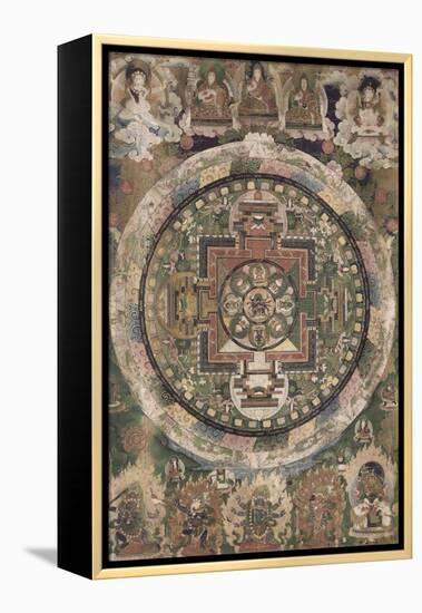 Mandala de Samrava-null-Framed Premier Image Canvas