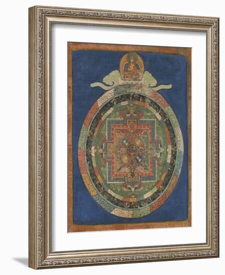 Mandala de Samvara-null-Framed Giclee Print