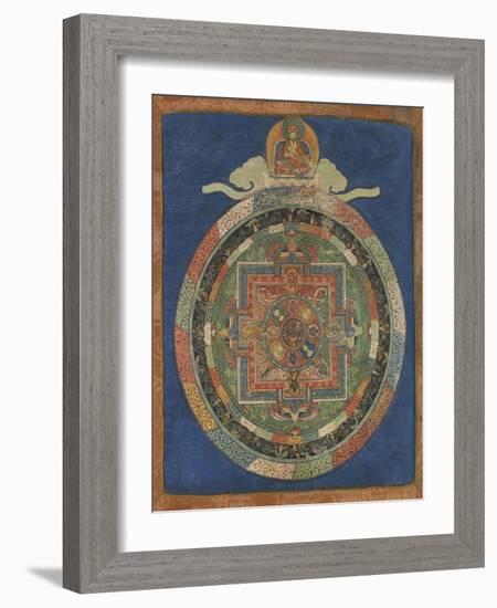 Mandala de Samvara-null-Framed Giclee Print