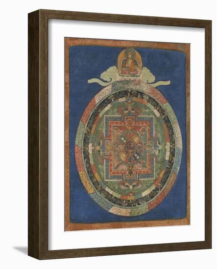 Mandala de Samvara-null-Framed Giclee Print