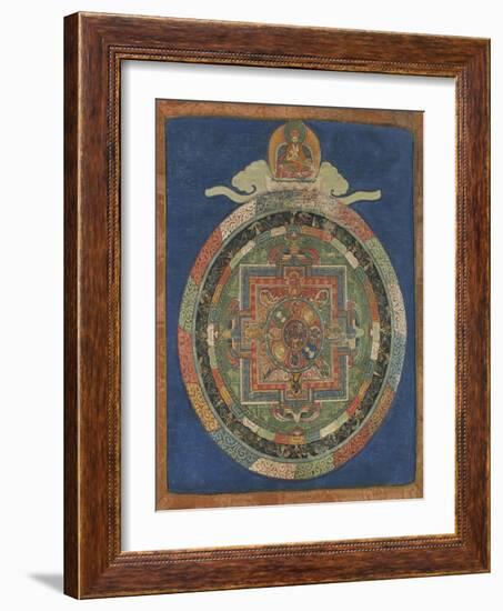 Mandala de Samvara-null-Framed Giclee Print