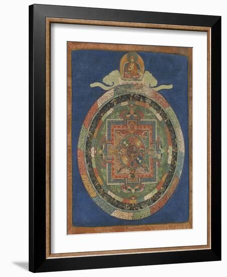 Mandala de Samvara-null-Framed Giclee Print