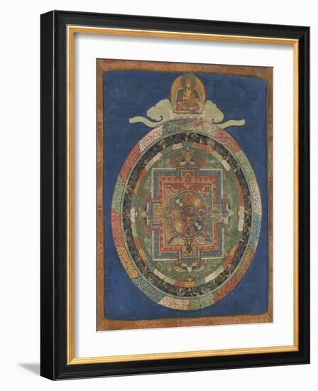 Mandala de Samvara-null-Framed Giclee Print