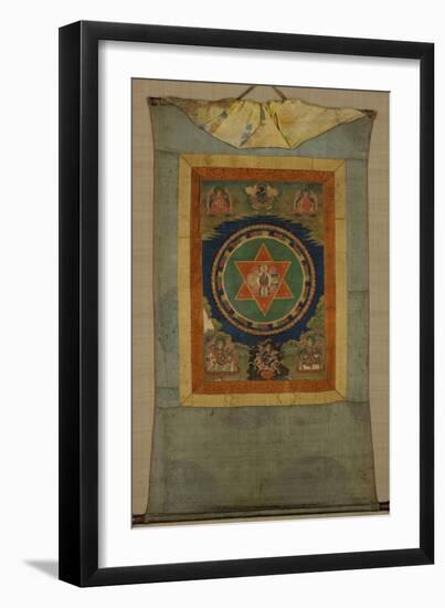 Mandala de Vajravahari-null-Framed Giclee Print
