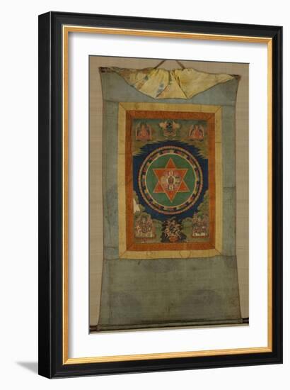 Mandala de Vajravahari-null-Framed Giclee Print