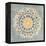 Mandala Delight I Yellow Grey-Danhui Nai-Framed Stretched Canvas