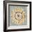 Mandala Delight II Yellow Grey-Danhui Nai-Framed Art Print