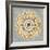 Mandala Delight II Yellow Grey-Danhui Nai-Framed Art Print