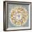 Mandala Delight III Yellow Grey-Danhui Nai-Framed Art Print