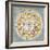 Mandala Delight III Yellow Grey-Danhui Nai-Framed Art Print