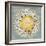 Mandala Delight IV Yellow Grey-Danhui Nai-Framed Premium Giclee Print