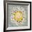 Mandala Delight IV Yellow Grey-Danhui Nai-Framed Premium Giclee Print