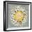 Mandala Delight IV Yellow Grey-Danhui Nai-Framed Art Print