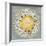 Mandala Delight IV Yellow Grey-Danhui Nai-Framed Art Print