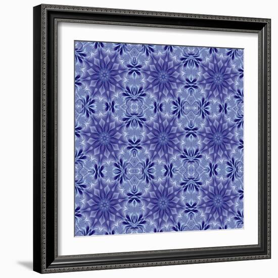 Mandala Echo-Fractalicious-Framed Giclee Print