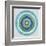 Mandala Floral - Cerulean-Sam Kemp-Framed Giclee Print