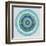 Mandala Floral - Cerulean-Sam Kemp-Framed Giclee Print