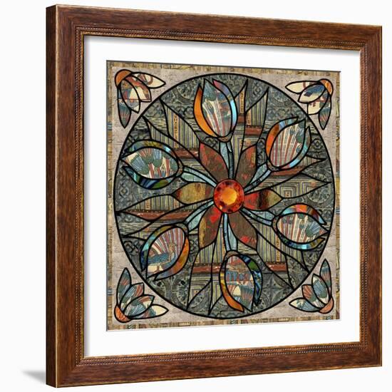 Mandala Ibis-Mindy Sommers-Framed Giclee Print