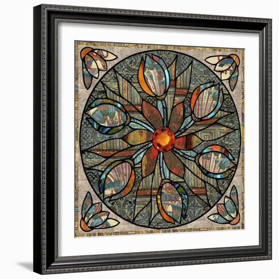 Mandala Ibis-Mindy Sommers-Framed Giclee Print