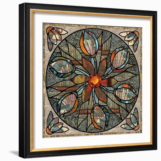 Mandala Ibis-Mindy Sommers-Framed Giclee Print