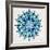 Mandala in Blue-Cat Coquillette-Framed Giclee Print