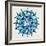 Mandala in Blue-Cat Coquillette-Framed Giclee Print