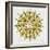 Mandala in Gold-Cat Coquillette-Framed Giclee Print