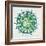 Mandala in Green-Cat Coquillette-Framed Giclee Print