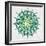 Mandala in Green-Cat Coquillette-Framed Giclee Print