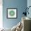 Mandala in Green-Cat Coquillette-Framed Giclee Print displayed on a wall