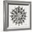 Mandala in Grey-Cat Coquillette-Framed Giclee Print