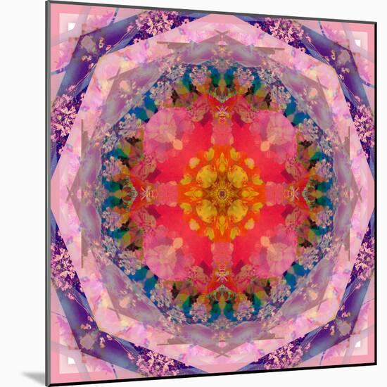 Mandala of Flower Photographies-Alaya Gadeh-Mounted Photographic Print