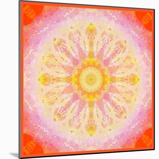 Mandala of Flower Photographies-Alaya Gadeh-Mounted Photographic Print