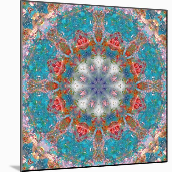 Mandala of Flower Photographies-Alaya Gadeh-Mounted Photographic Print