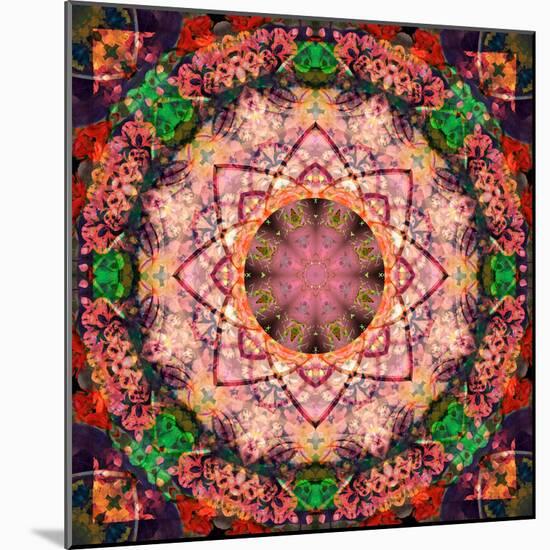 Mandala of Flower Photographies-Alaya Gadeh-Mounted Photographic Print