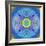 Mandala of Flower Photographies-Alaya Gadeh-Framed Photographic Print